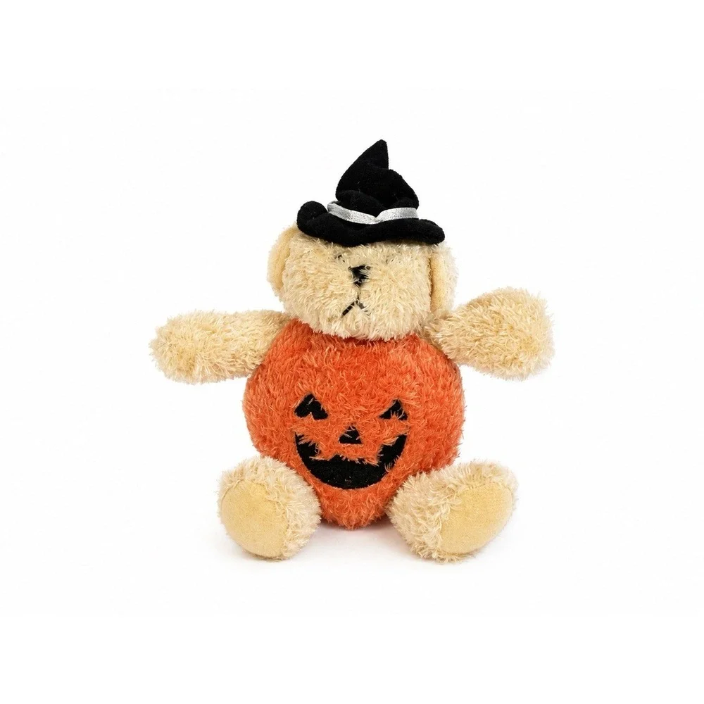 3 Wee Village Ganz Pumpkinhead - Bones- Soft Spots Pumpkin So Cute !